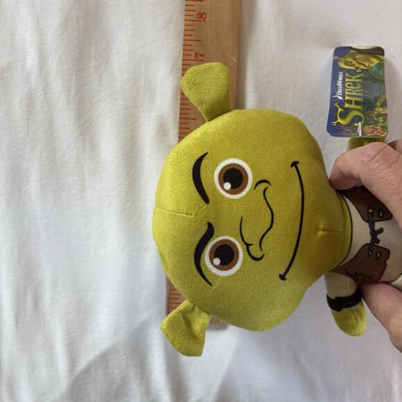Big Head Shrek Plush 7" Licensed Toy Factory - Picture 10 of 10